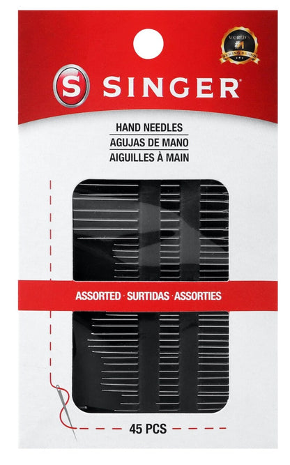 SINGER Assorted Hand Needles, 45 Count