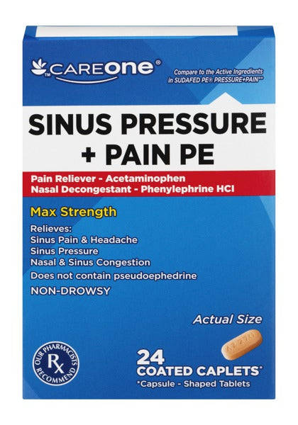 GNP SINUS PRESSURE PAIN CPL 24CT