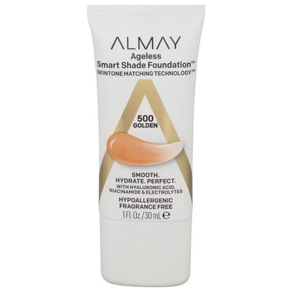ALMAY Ageless Smart Shade Foundation - 500 Golden