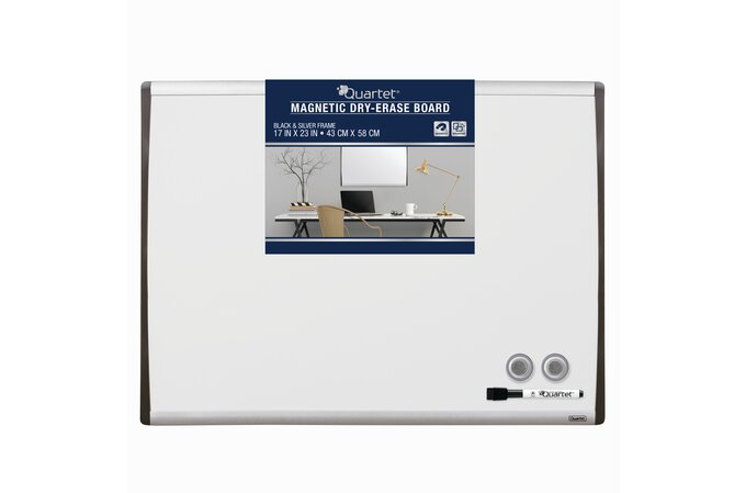 Quartet 17 x 23" Dry-Erase Board Finish Frame - Oak"