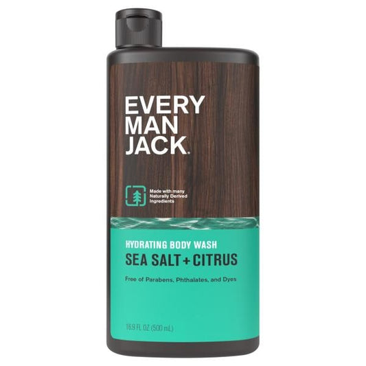 Every Man Jack Body Wash 16.9oz Sea Salt + Citrus