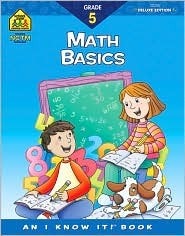 School Zone Math Basics Grade 5 Workbook
