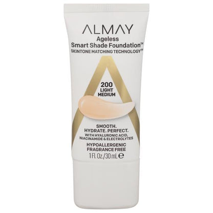 ALMAY Ageless Smart Shade Foundation - 200 Light Medium