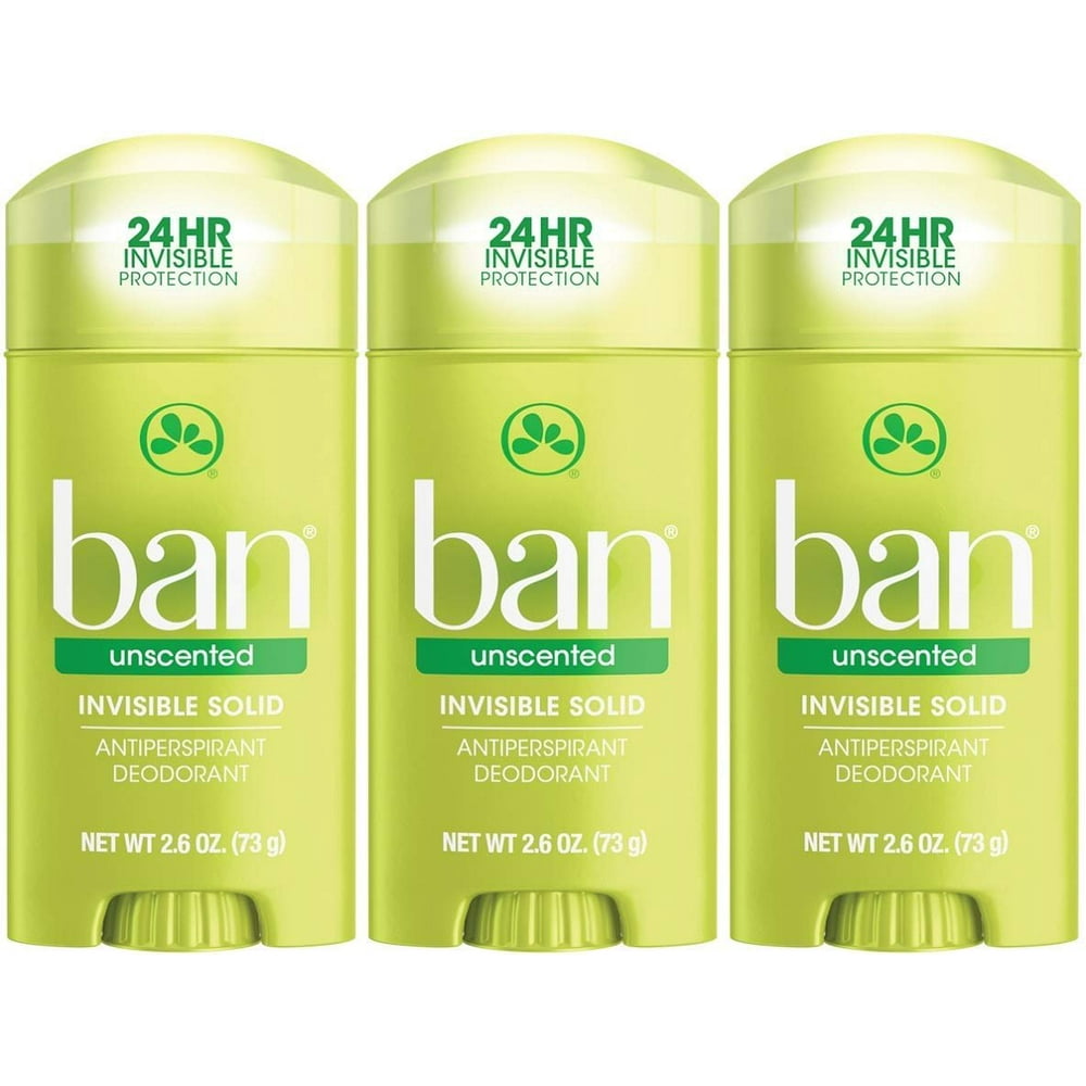 BAN INVISIBLE SOLID UNSCENTED 2.6OZ