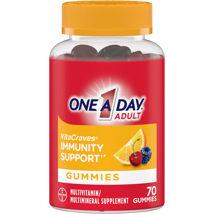 ONE A DAY MULTI + IMMUNITY GUMMY 120CT