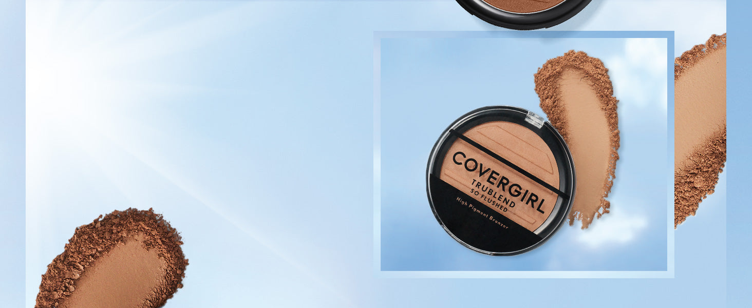 COVERGIRL TruBlend So Flushed High Pigment Blush & Bronzer - 400 Ebony