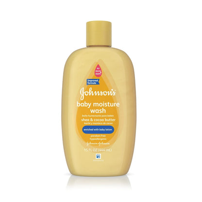 JOHNSON BEDTM MOIST WASH 13.5z