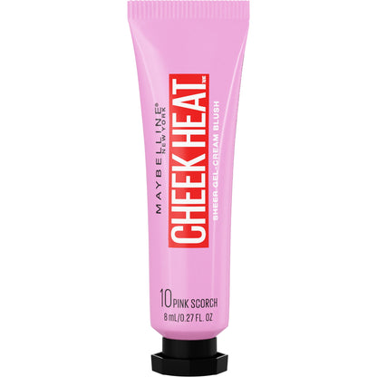 MAYBELLINE New York Cheek Heat Gel-Cream Blush, 020 Rose Flush, 0.27 oz