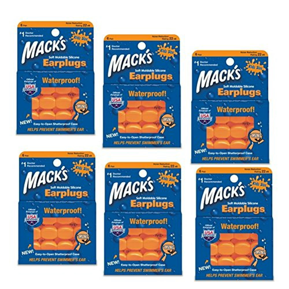MACKS PS EARPLUG 12EA SIL
