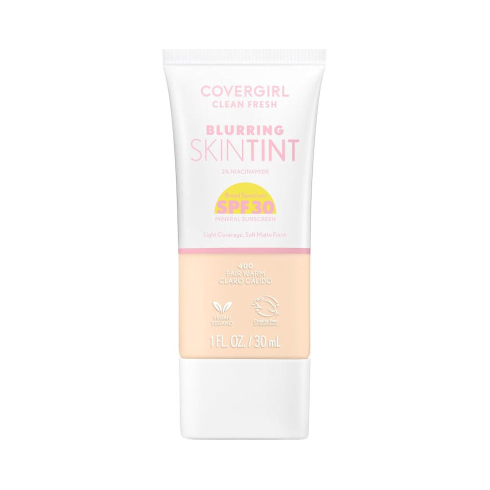 COVERGIRL Clean Fresh Blurring Skin Tint With SPF 30 - 405  Fair Cool