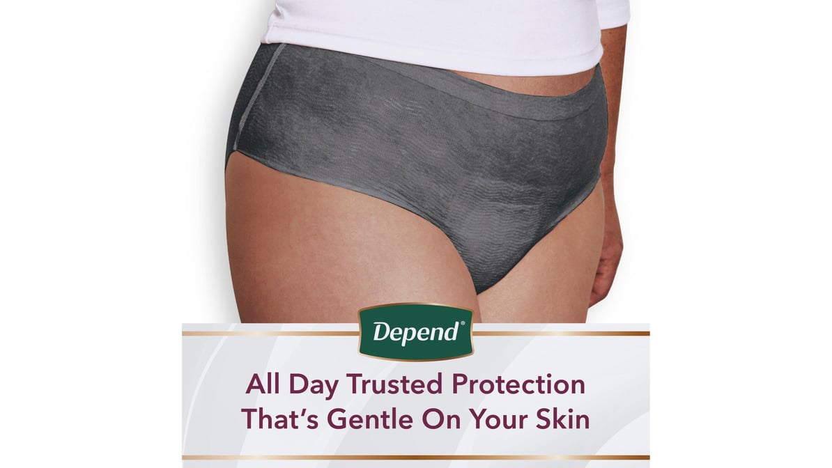 DEPEND SILHOUETTE BF 12 LRG WMN
