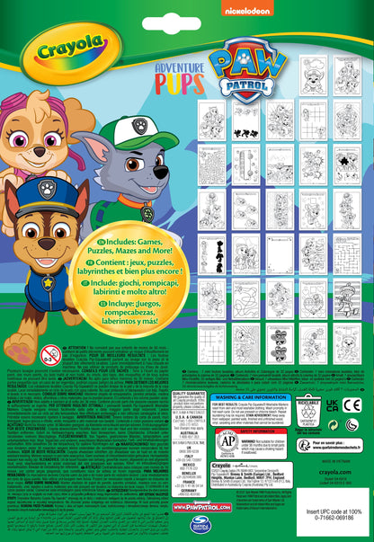 Crayola PAW Patrol Coloring & Activity Pad With Markers
