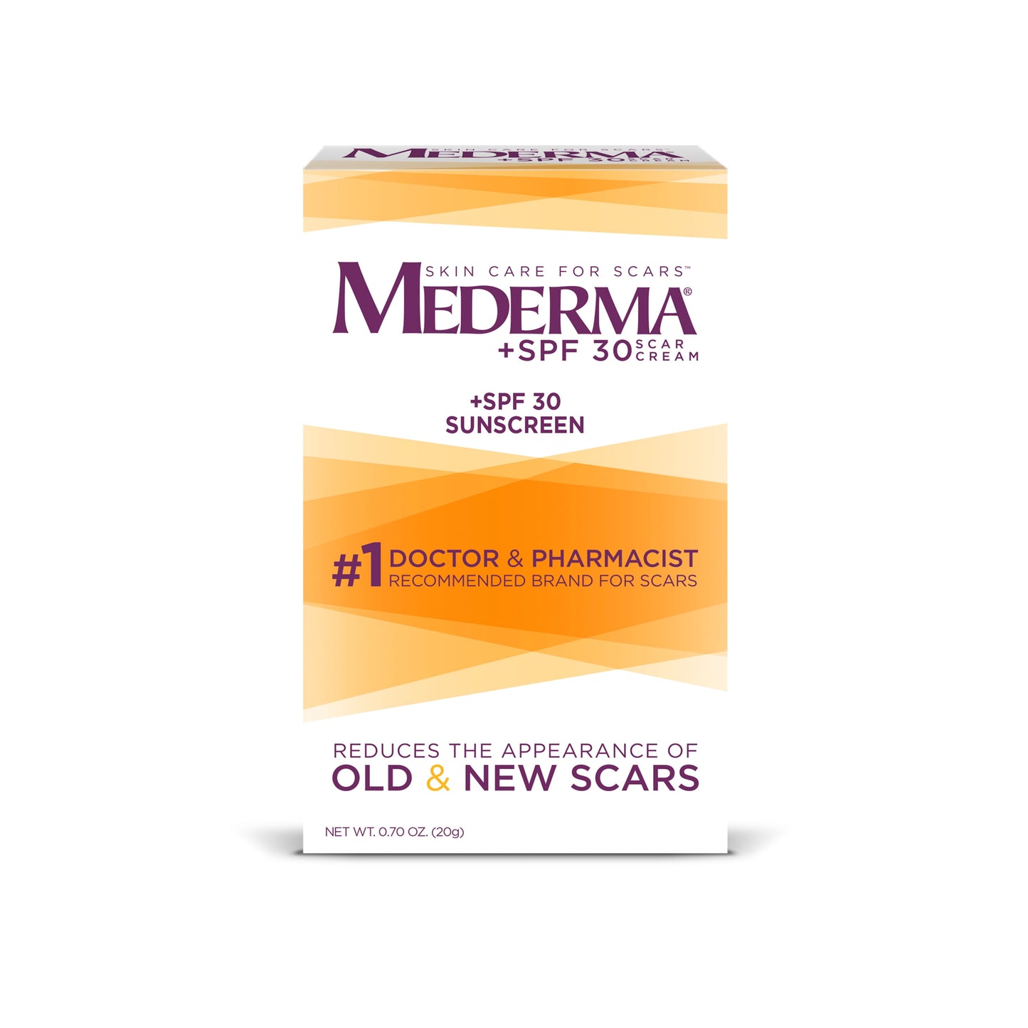 MEDERMA SCAR CREAM SPF 30 0.7 OZ