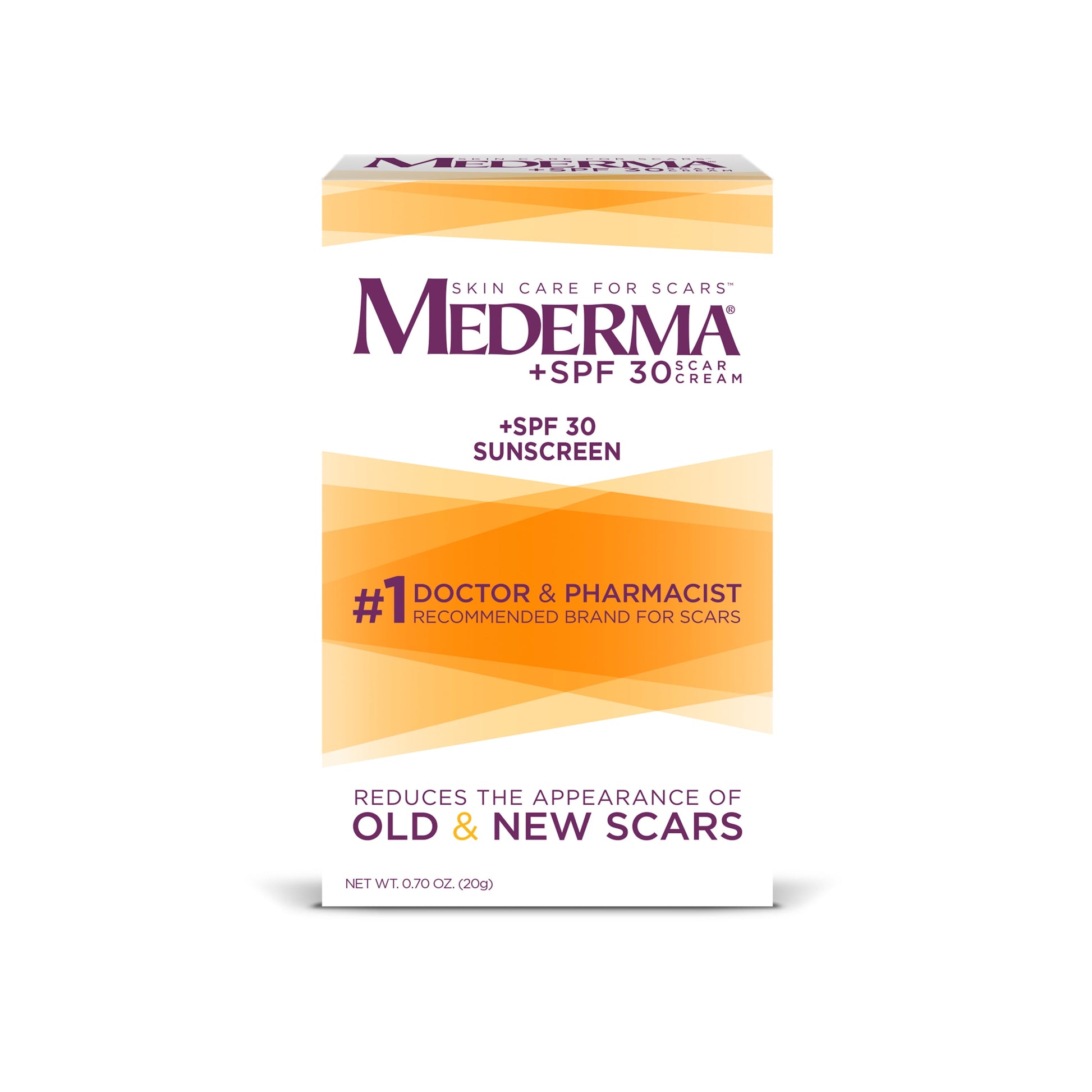 MEDERMA SCAR CREAM SPF 30 0.7 OZ