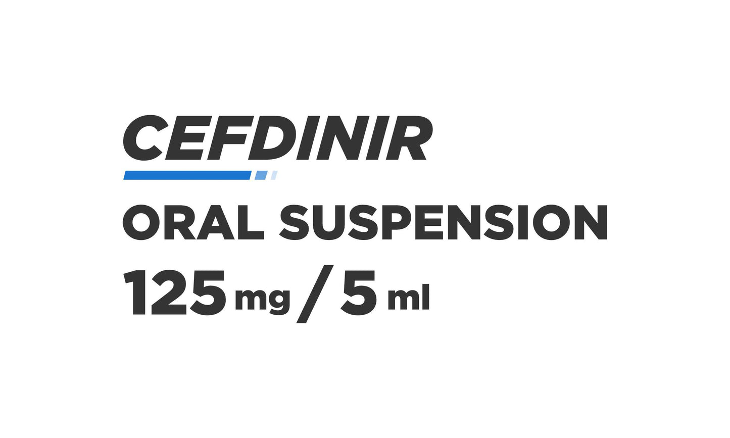 CEFDINIR PT 125MG/5ML 60ML STB