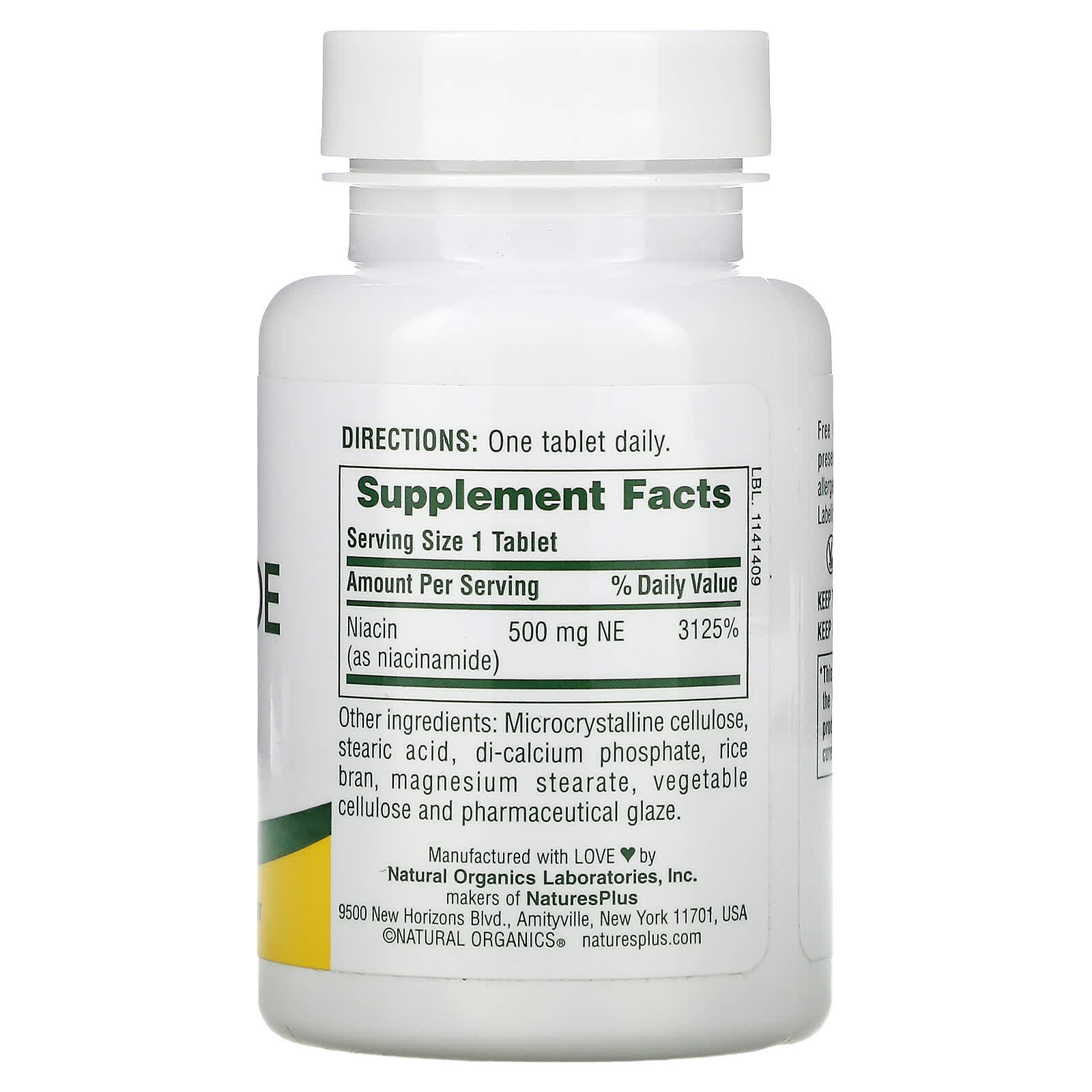 NIACINAMIDE PR TB 500MG 110