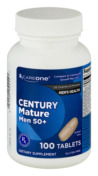 GNP CENTURY MATURE MEN 50+ TABLET 100CT