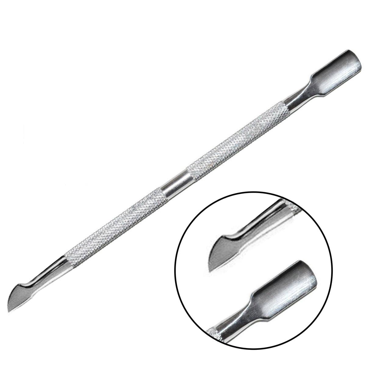 TopCare Cuticle Pusher Handle Nail Cleaner Tip