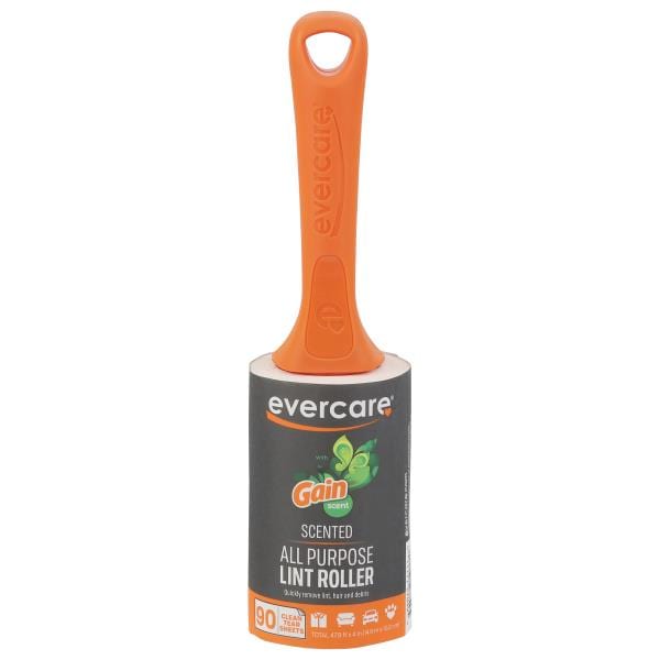 Evercare Lint Roller All Purpose Gain Scent 50 Sheets