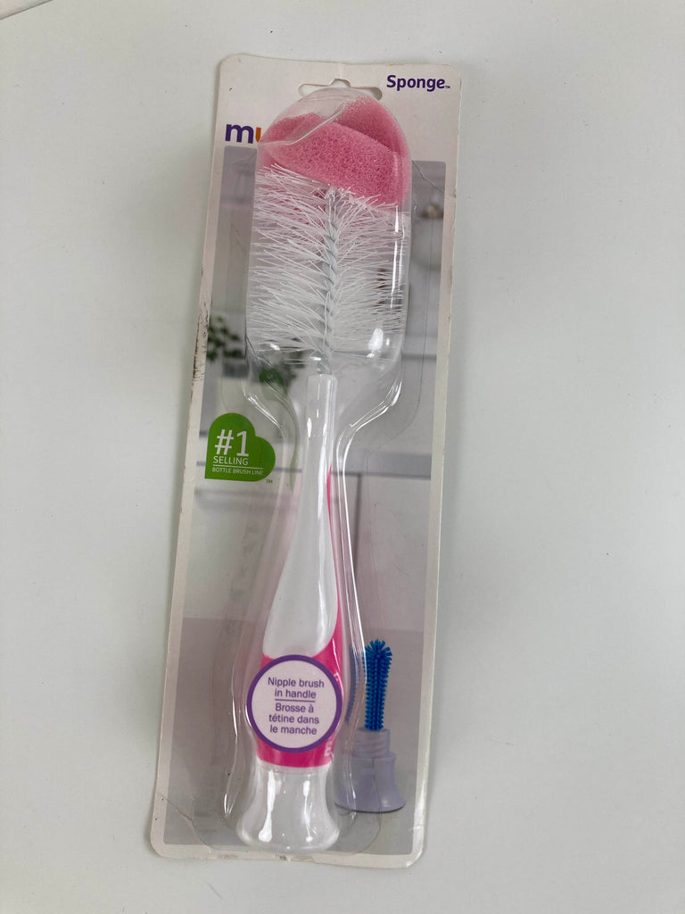 MUNCHKIN SPNG BTTL BRUSH 1CT
