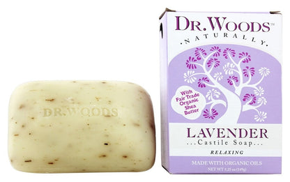 DR. WOODS BAR SOAP,ACTIV CHARCOAL