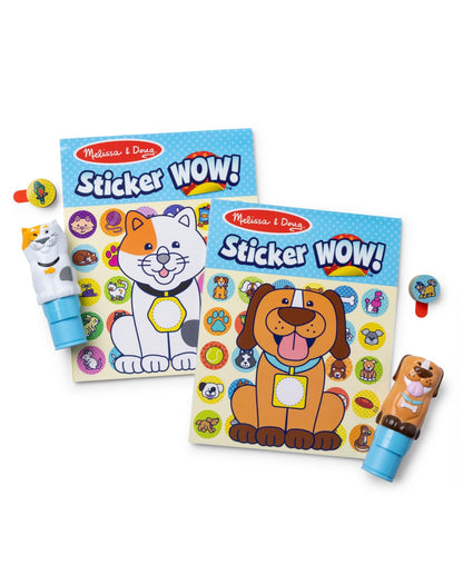 Melissa & Doug Sticker WOW! Activity Pad & Sticker Stamper - Tiger