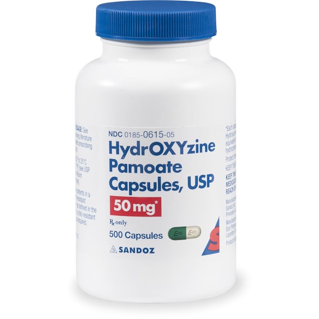 HYDROXYZINE PAMOATE CP 50MG 500