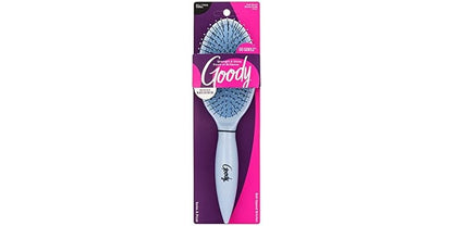 Goody Go Gentle Strength Black Castor Oil Infused Paddle Brush, 1 CT