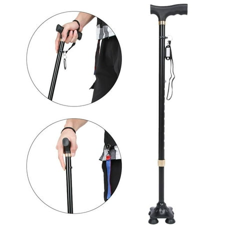 CANE EQ ALUMINUM ADJUSTABLE FOLD