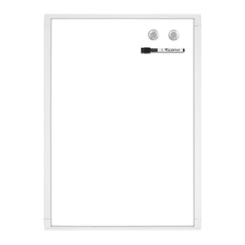 Quartet Magnetic Dry-Erase Board  11  x 17   White Frame - 1.0 ea
