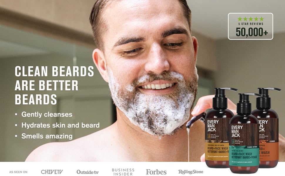 EVERY MAN JACK BEARD & FACE WSH,SNDLWD