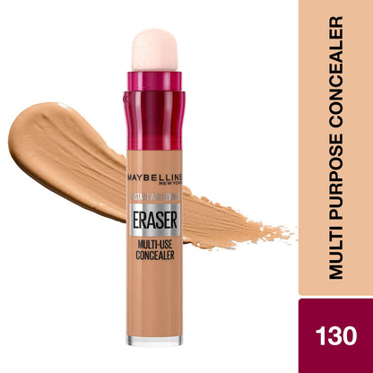 MAYBELLINE New York Instant Age Rewind Eraser Multi-Use Concealer, Medium to Full Coverage, 098, 0.2 oz