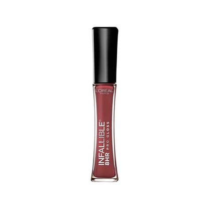 L'ORÉAL PARIS Infallible 8 Hour Pro Lip Gloss, Hydrating Finish, 705 Sangria, 0.21 fl. oz.