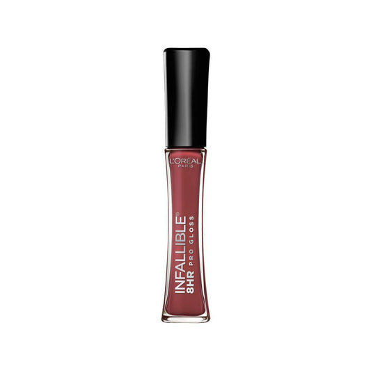 L'ORÉAL PARIS Infallible 8 Hour Pro Lip Gloss, Hydrating Finish, 705 Sangria, 0.21 fl. oz.