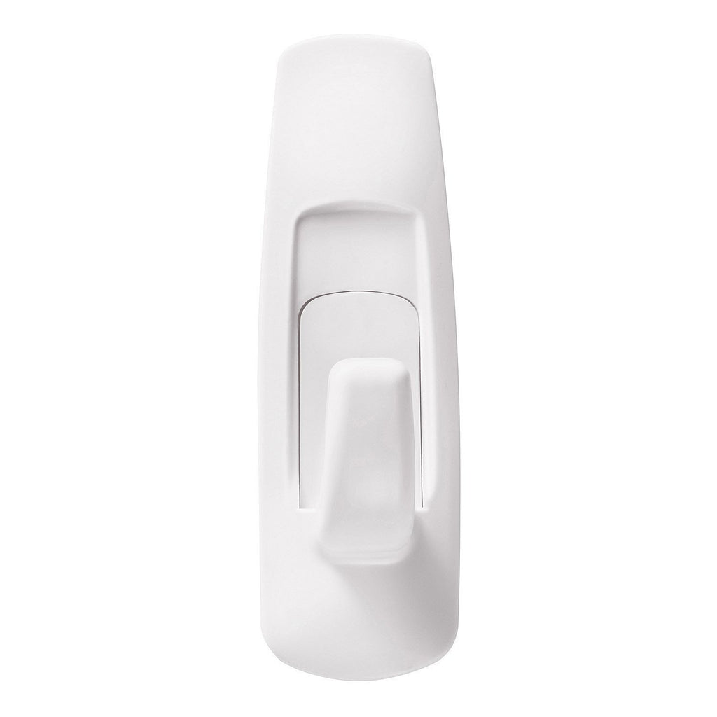 Command Large Utility Wall Hook - White, 3 Hooks + 6 Strips