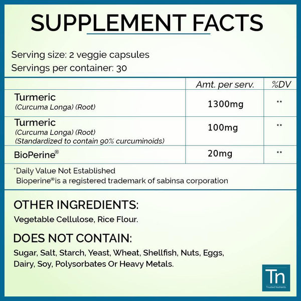 SUPP,TURMERIC BIOPERINE