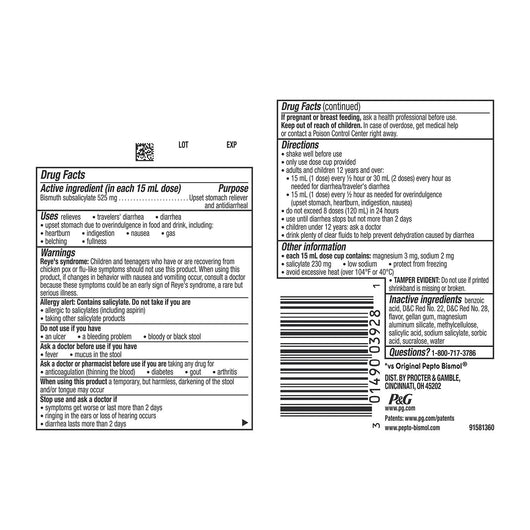 PEPTO BISMOL CHEWTAB ORIGINAL 30CT UD