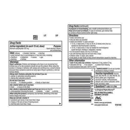 PEPTO BISMOL CHEWTAB ORIGINAL 30CT UD