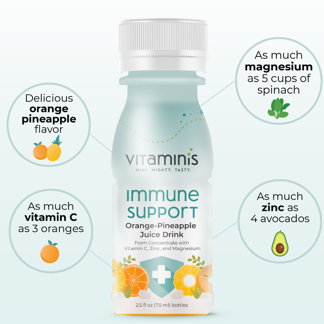 VITAMINIS DRNK SHOT,ORNG,PNAPPLE