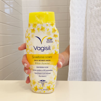 Vagisil Wash Scentsitive Scents White Jasmine 12oz