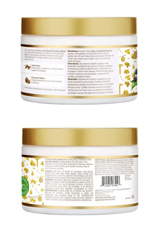African Pride Curl Smoothie Aloe And Coconut Water 12oz