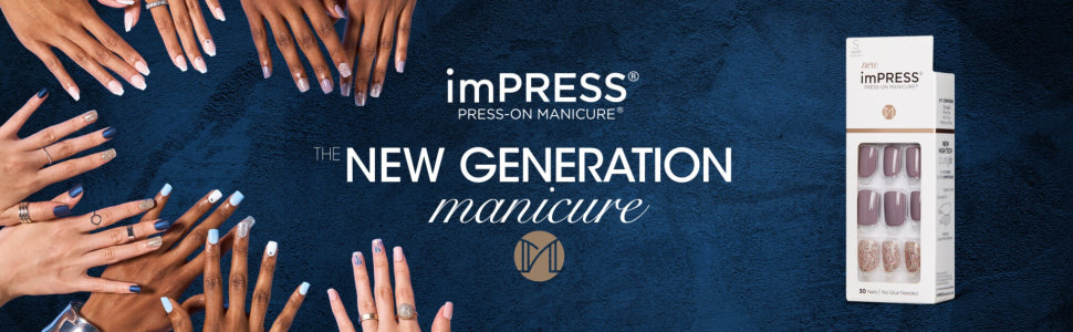 KISS ImPRESS Modern French Press on Nails - Illusion
