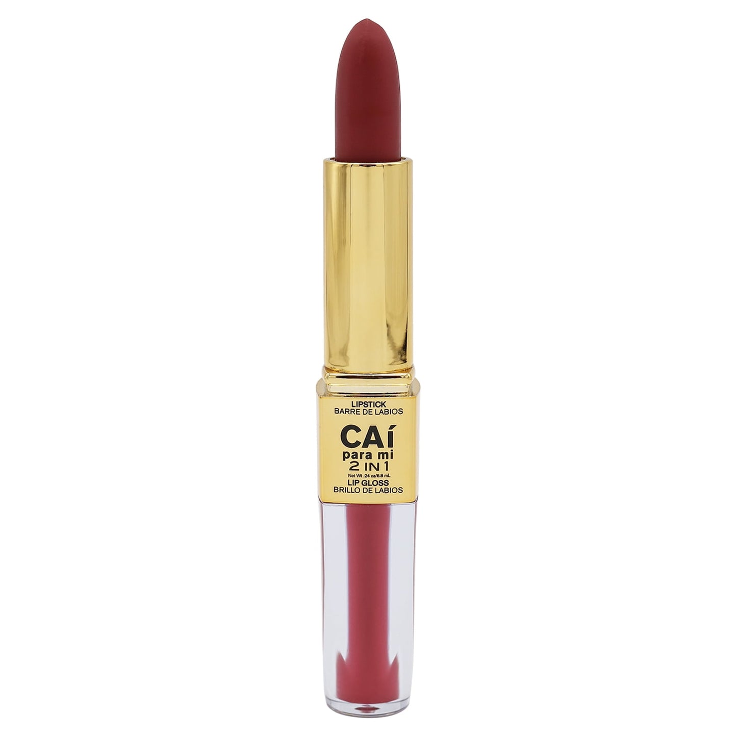 CAí para mi 2-in-1 Lipstick and Lip Gloss - Carmen