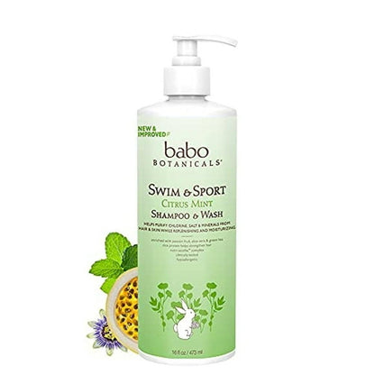 BABO BOTANICALS SHAMP&WASH,SWIM & SPORT