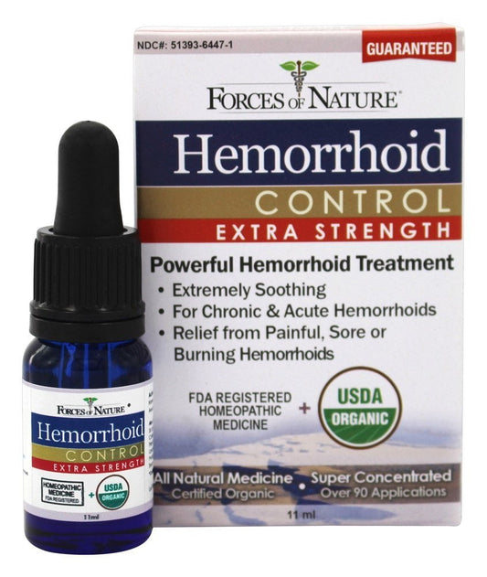 FORCES OF NATURE HEMORRHOID CNTRL,OG2,X-ST