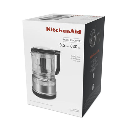 KitchenAid 3.5-Cup Food Chopper, Silver