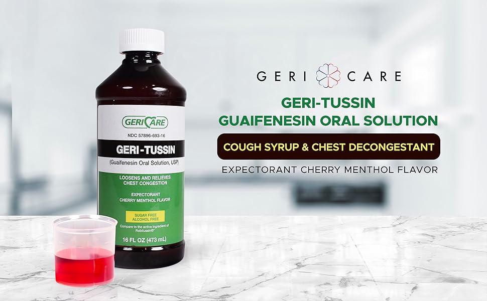 GERI-TUSSIN LQ 100MG/5ML 118ML
