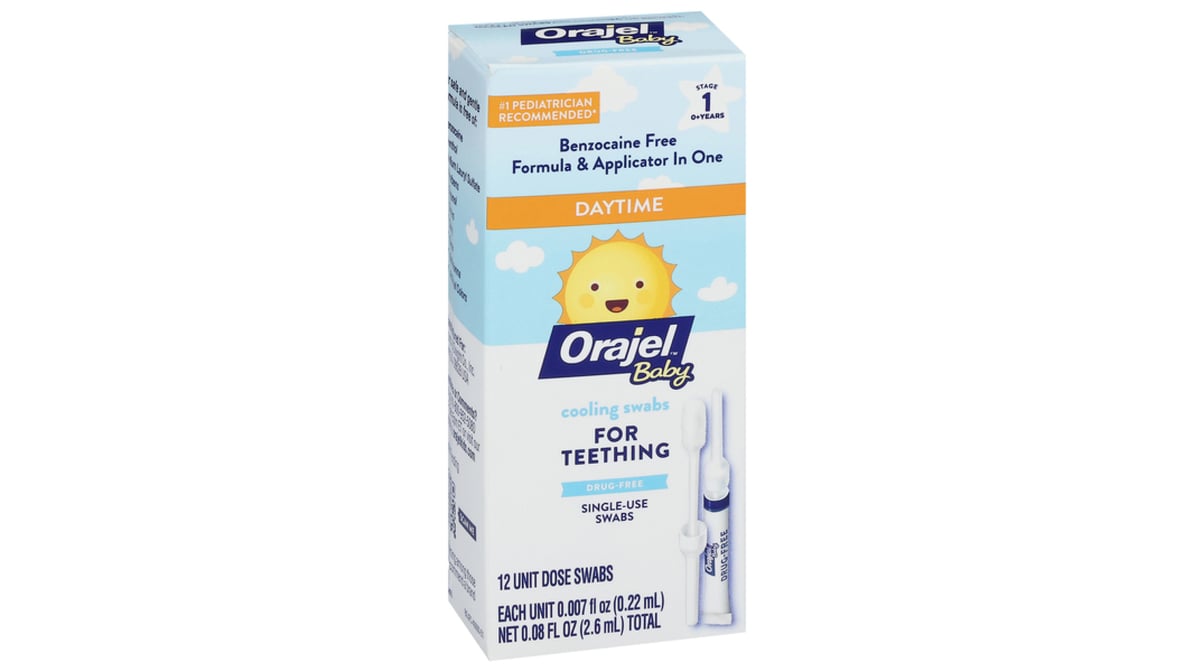 ORAJEL BABY COOL TEETHING SWB 12CT UD