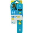 UBER 4 OUTLT PWRSTRP 4FT 2 USB