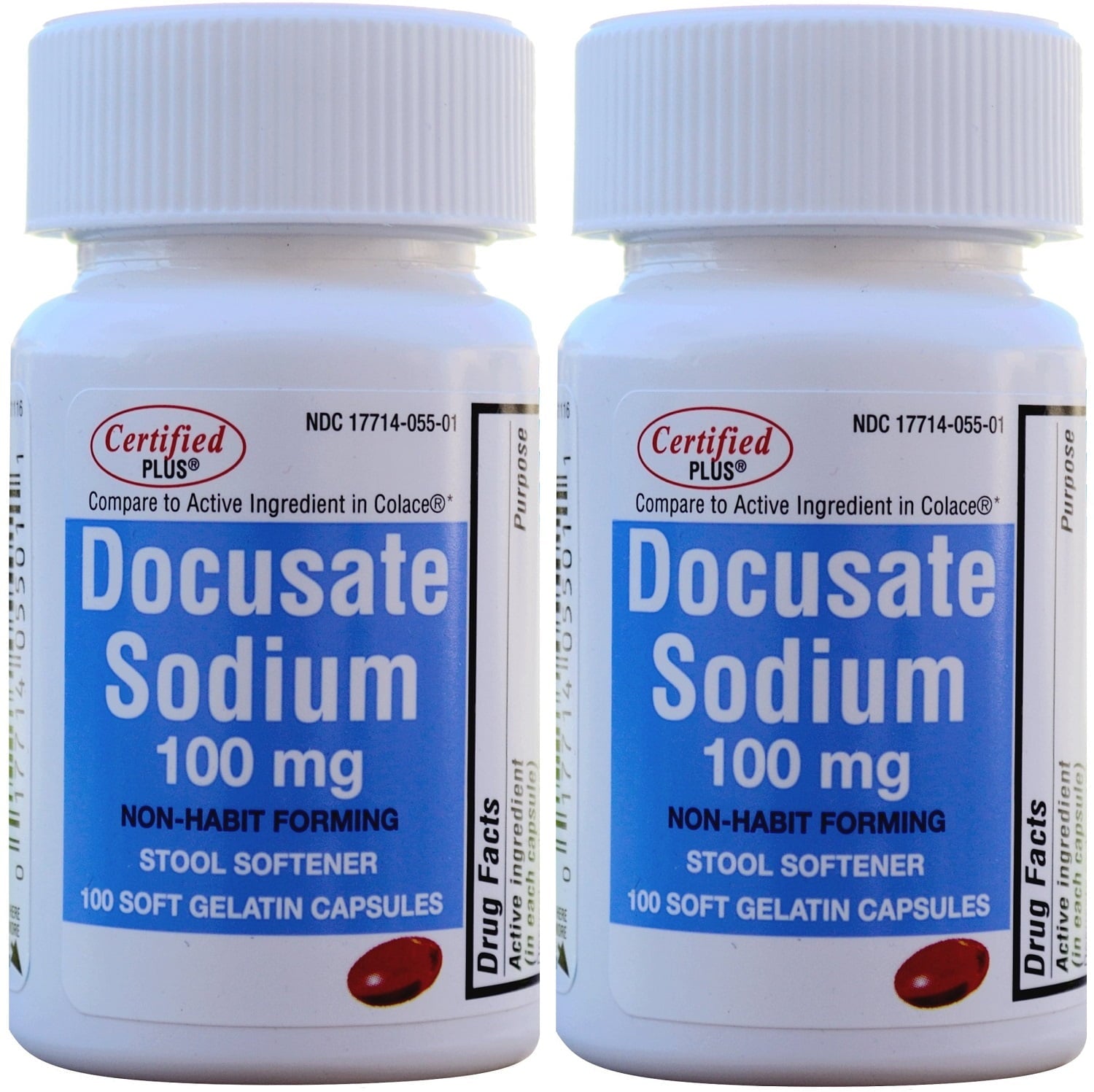 DOCUSATE SODIUM 100MG SOFTGELCAP 1000CT